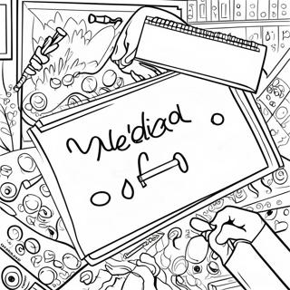 Medical For Adults Coloring Pages