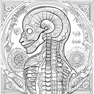 Intricate Anatomy Coloring Page 136110-67819