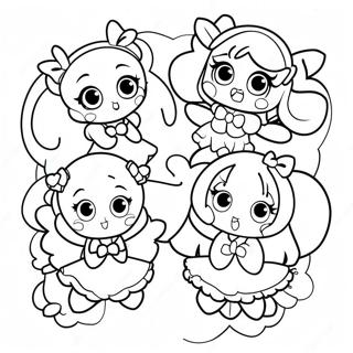 Magical Precure Team Coloring Page 136208-67885