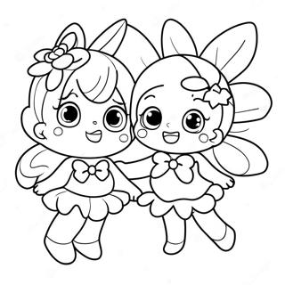 Precure Coloring Pages