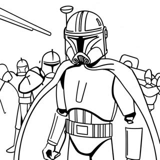 Clone Wars Coloring Pages