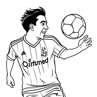 Xavi Coloring Pages