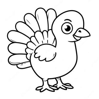 Baby Turkey Coloring Page 136385-68022