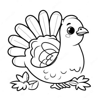 Baby Turkey Coloring Page 136385-68023