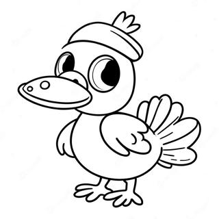 Baby Turkey Coloring Pages