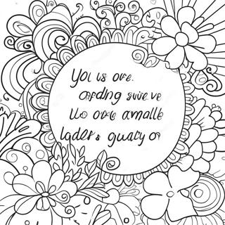 Funny Quote Coloring Pages