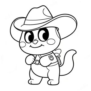 Sheriff Callie Coloring Pages