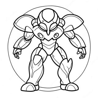 Metroid Coloring Page 136514-68122