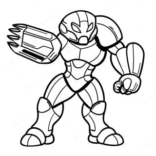 Metroid Coloring Page 136514-68124