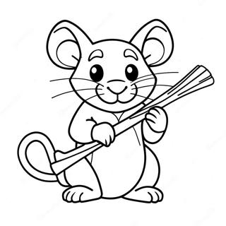 Splinter Coloring Pages