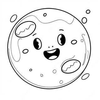 Bubble Gum Coloring Pages