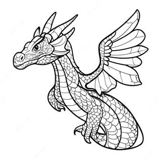 Wings Of Fire Seawing Coloring Page 136694-68263