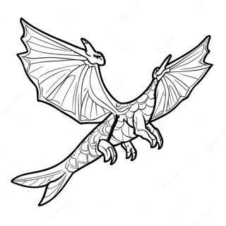 Wings Of Fire Seawing Coloring Page 136694-68410