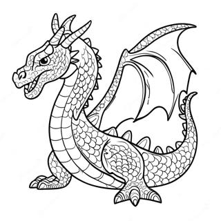 Majestic Seawing Dragon Coloring Page 136695-68265