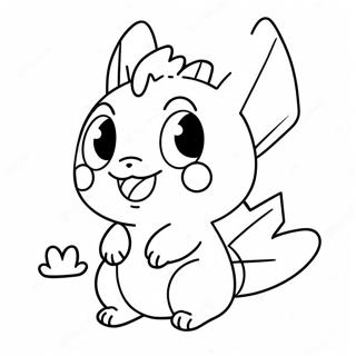 Chibi Pokemon Coloring Pages