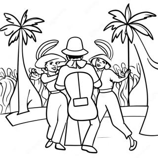 Dominican Republic Cultural Festival Coloring Page 136749 68467