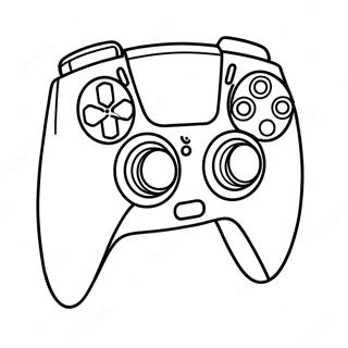 Ps5 Controller Coloring Pages