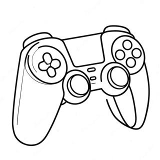 Ps5 Controller Coloring Pages