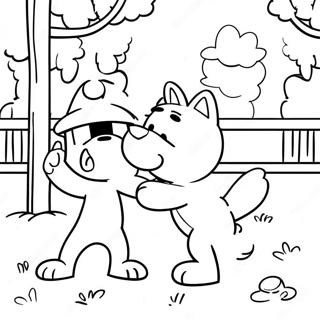 Bluey Coloring Pages