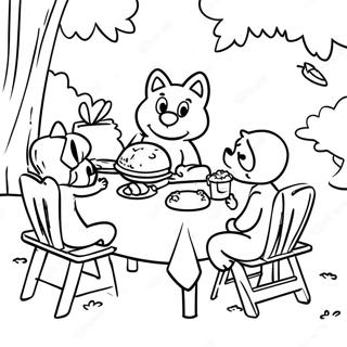 Bluey Coloring Pages