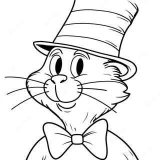 Dr Seuss Cat In The Hat Coloring Page 13702-2986