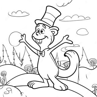 Dr Seuss Whoville Coloring Page 13705 2998