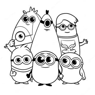 Despicable Me Coloring Pages