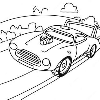 Rc Car Racing On A Track Coloring Page 137131-68750