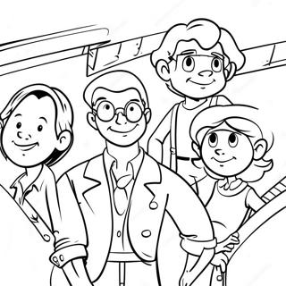 Exciting Adventures In Odyssey Characters Coloring Page 137287-68874