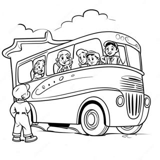 Fun Adventures In Odyssey Scenes Coloring Page 137288-68879