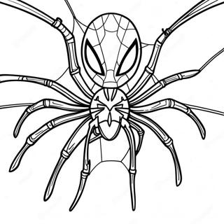 Iron Spider Coloring Pages