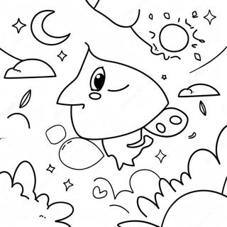 Night Sky Coloring Page 137412-68972