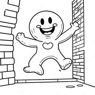 Kool Aid Man Jumping Through Wall Coloring Page 137568-69094