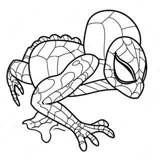 Spiderman Lizard Coloring Pages