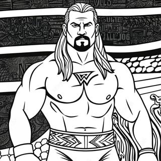 Wwe Coloring Page 137644-69149