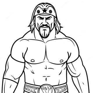 Wwe Coloring Page 137644-69150