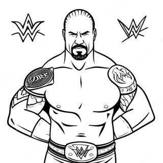 Wwe Coloring Page 137644-69152