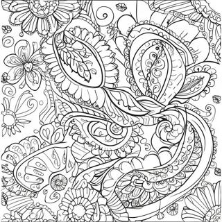 Paisley Coloring Pages