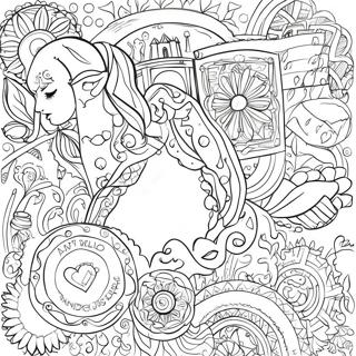 Mystery Coloring Page 137695-69191