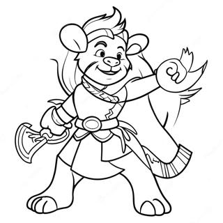 Brave Daniel Coloring Page 137774 69257
