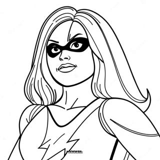 Ms Marvel Coloring Pages