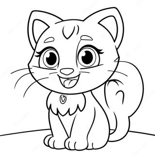 Talking Angela Coloring Page 137823-69291