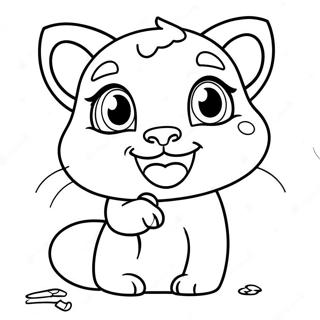 Happy Talking Angela Coloring Page 137826-69303