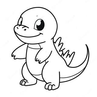 Adventurous Charmander Coloring Page 137876 69337