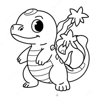 Adventurous Charmander Coloring Page 137876 69339