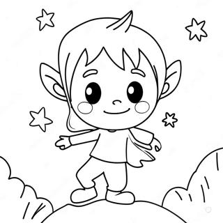 Whimsical Jack Frost Coloring Page 137903-69365