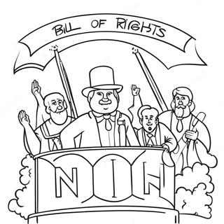 Bill Of Rights Coloring Page 138079-69492