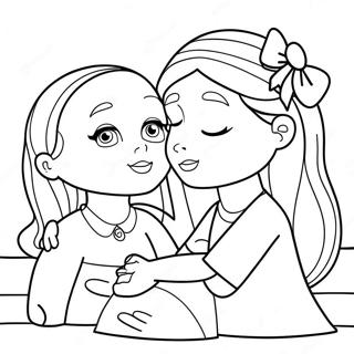 I Love You Sister Coloring Page 138156-69551