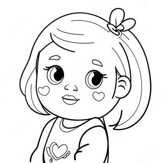 Cute I Love You Sister Coloring Page 138157-69554