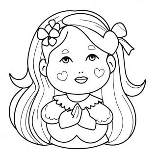 Sweet I Love You Sister Coloring Page 138159 69563